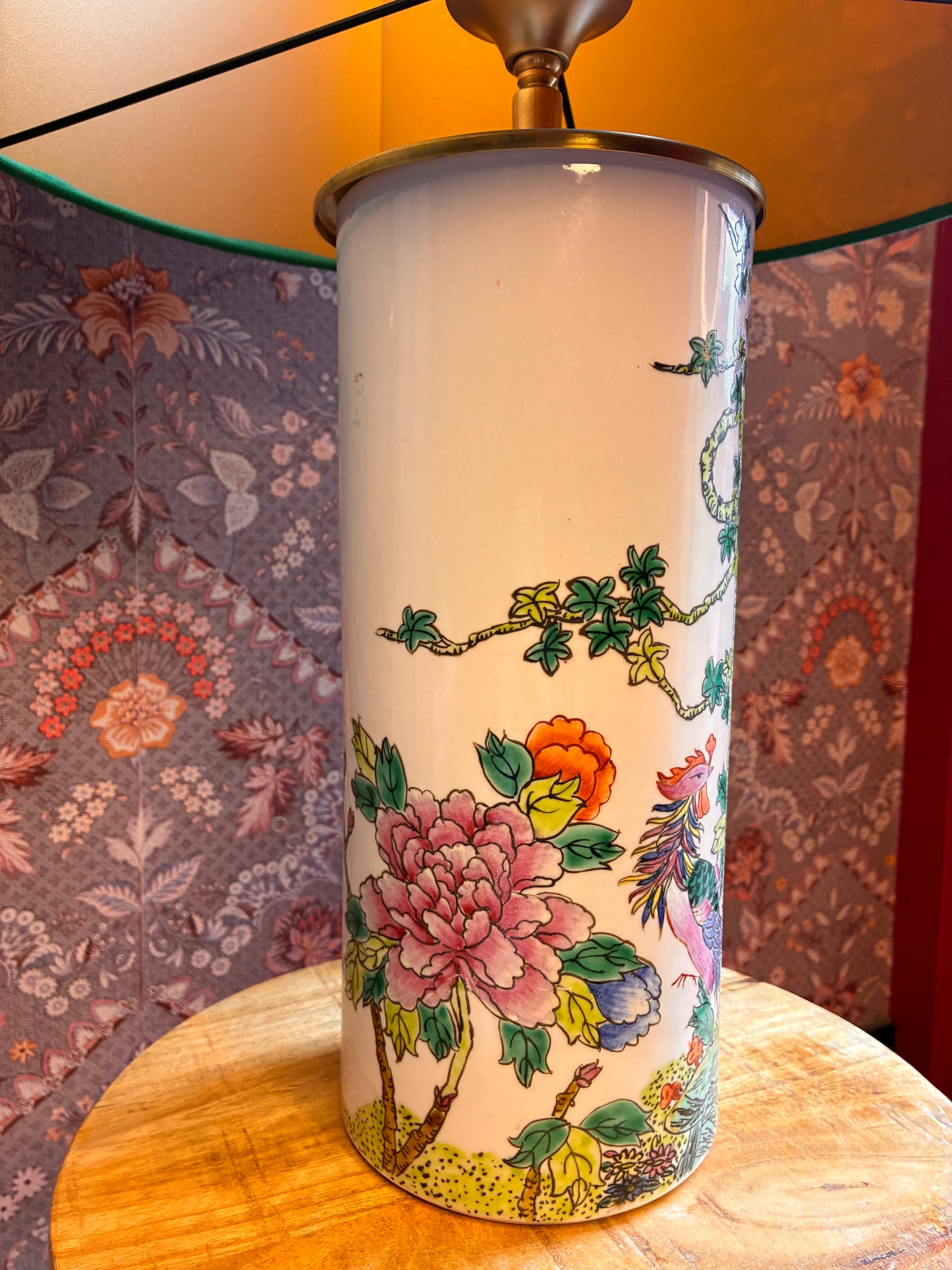 Cilindervormige lampenvoet