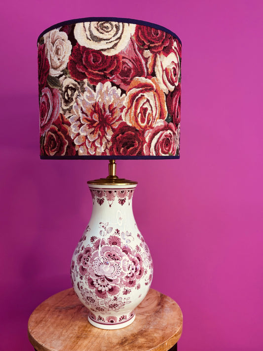 Delftsrode lampenvoet