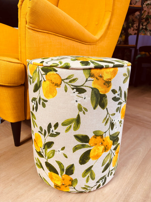 Poef met citroenen