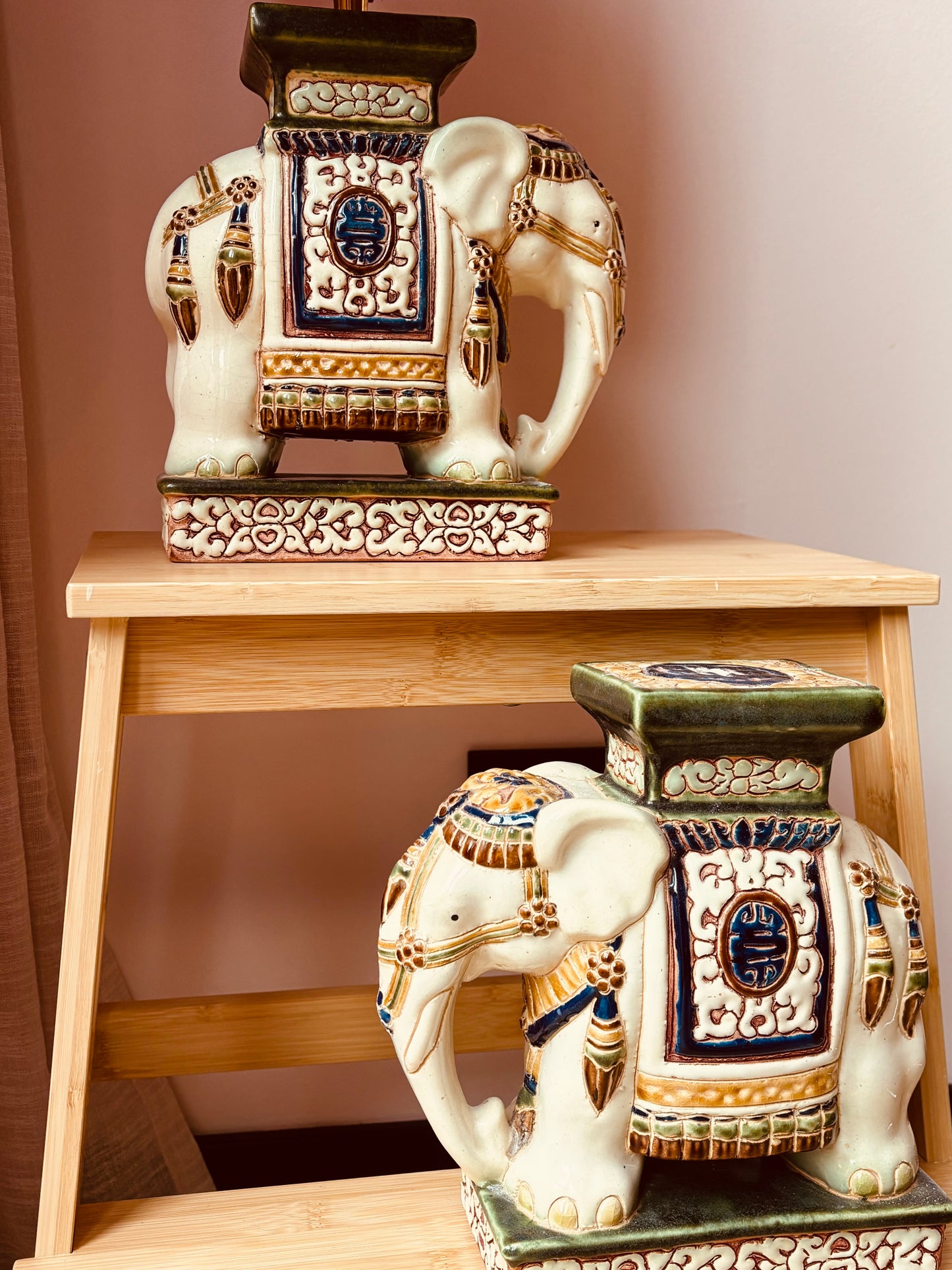 Olifantenlampenvoet (slurf links)