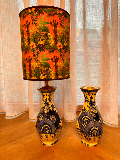 Delftsblauwe lampenvoet (rechts)