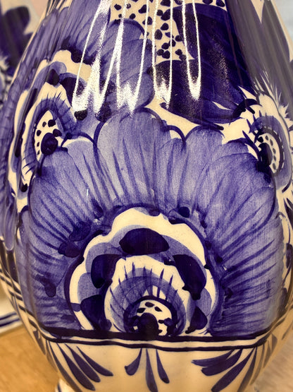 Delftsblauwe lampenvoet (rechts)