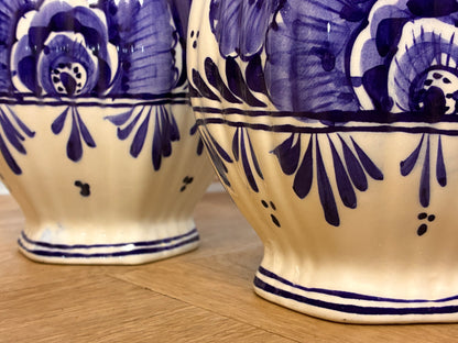 Delftsblauwe lampenvoet (rechts)