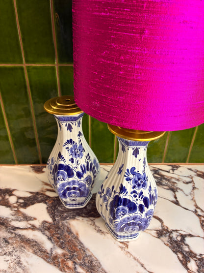 Delftsblauwe lampenvoet (rechts)