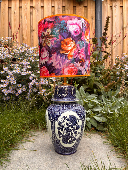 Delftsblauwe lampenvoet