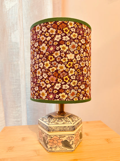 Lampenvoet van porseleinen dekselbakje