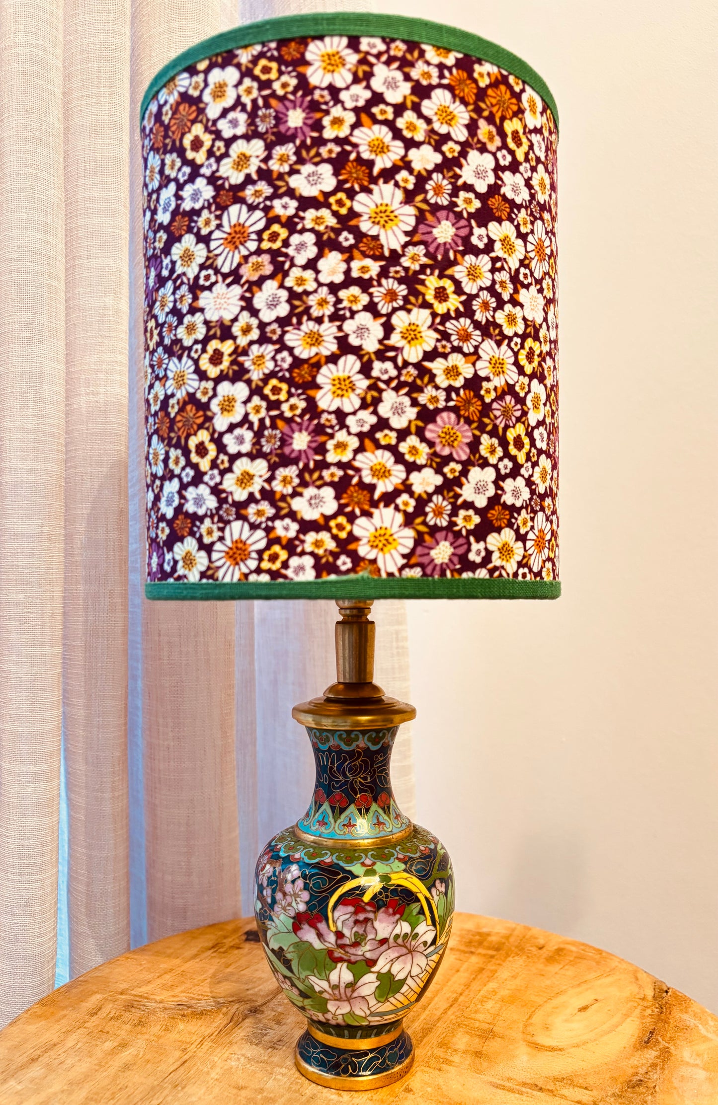 Lampenvoet cloissoné-vaasje