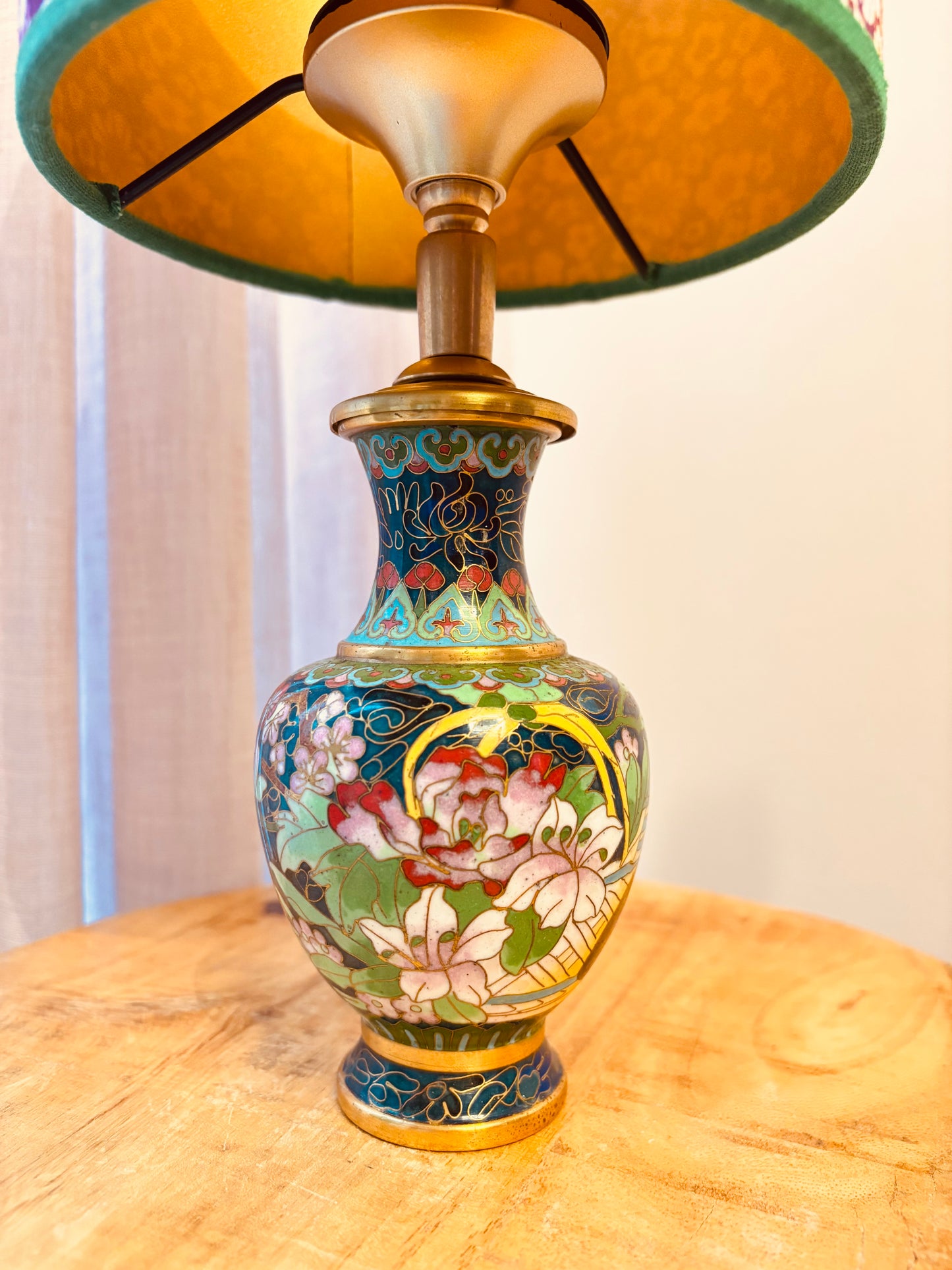 Lampenvoet cloissoné-vaasje