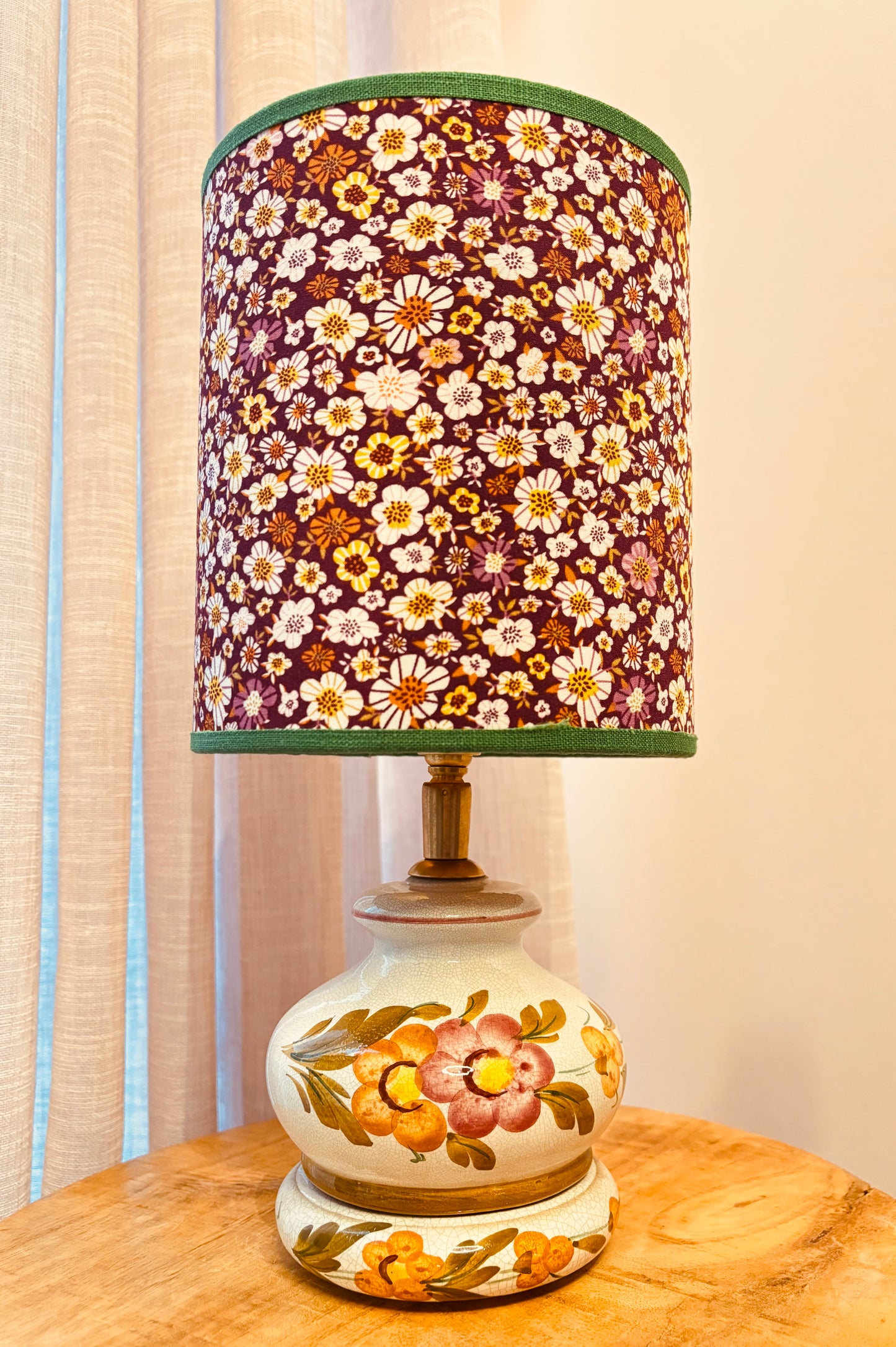 Kleine vintage lampenvoet