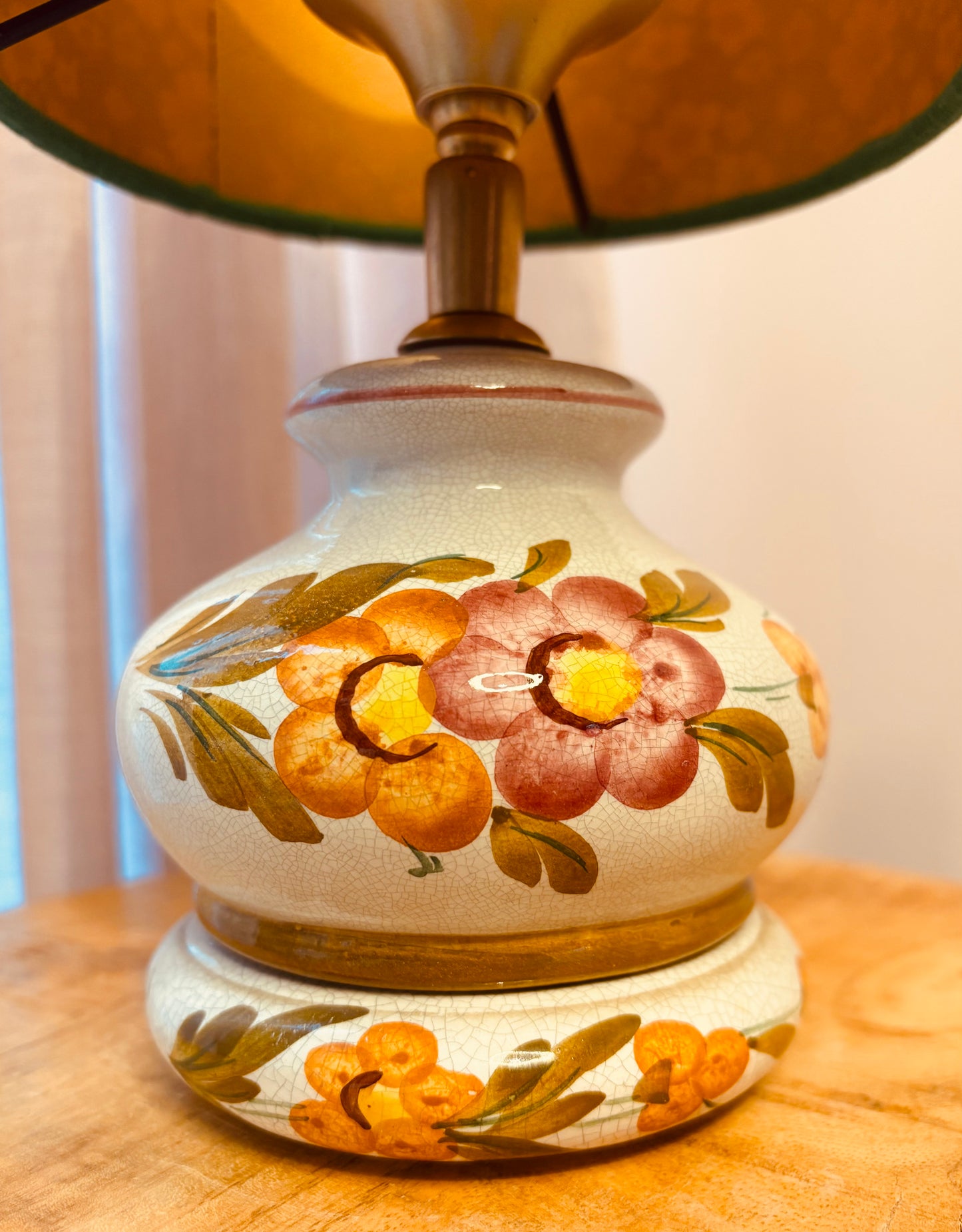 Kleine vintage lampenvoet