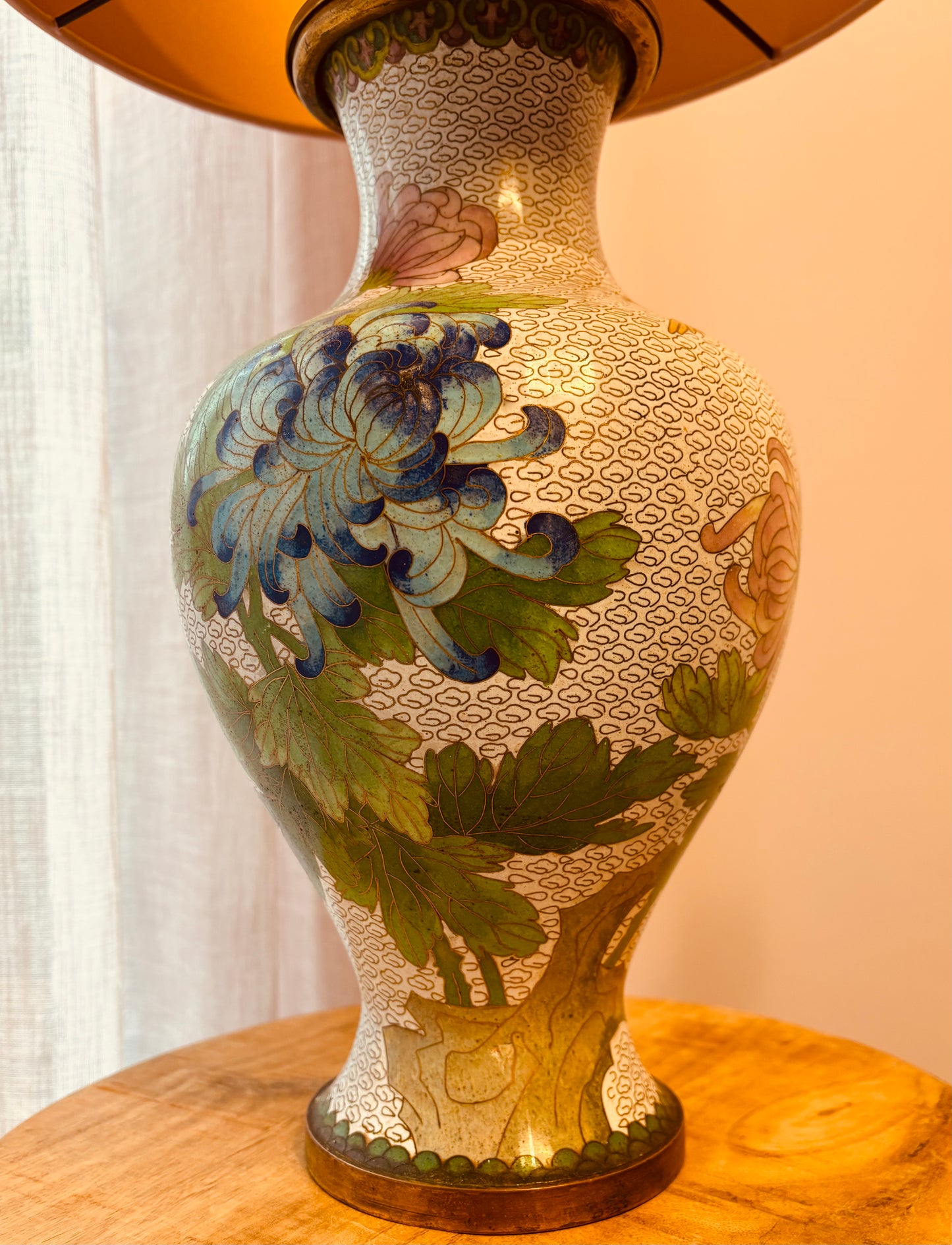 Lampenvoet cloissoné