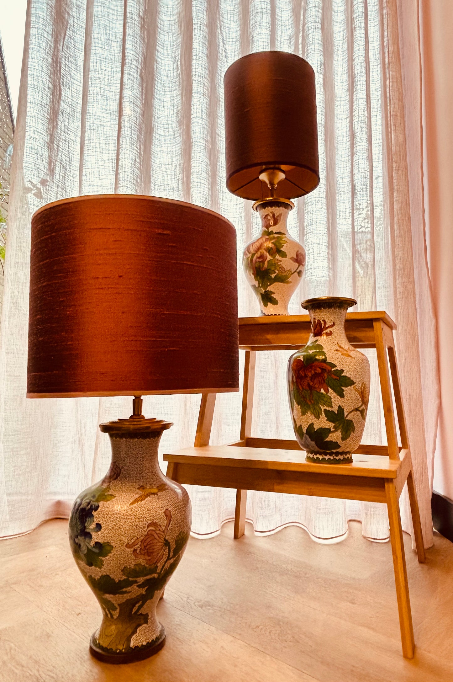 Lampenvoet cloissoné