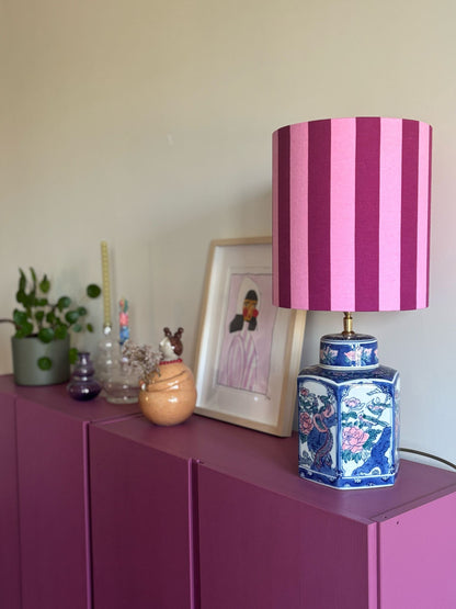 Zeshoekige dekselvaaslampenvoet