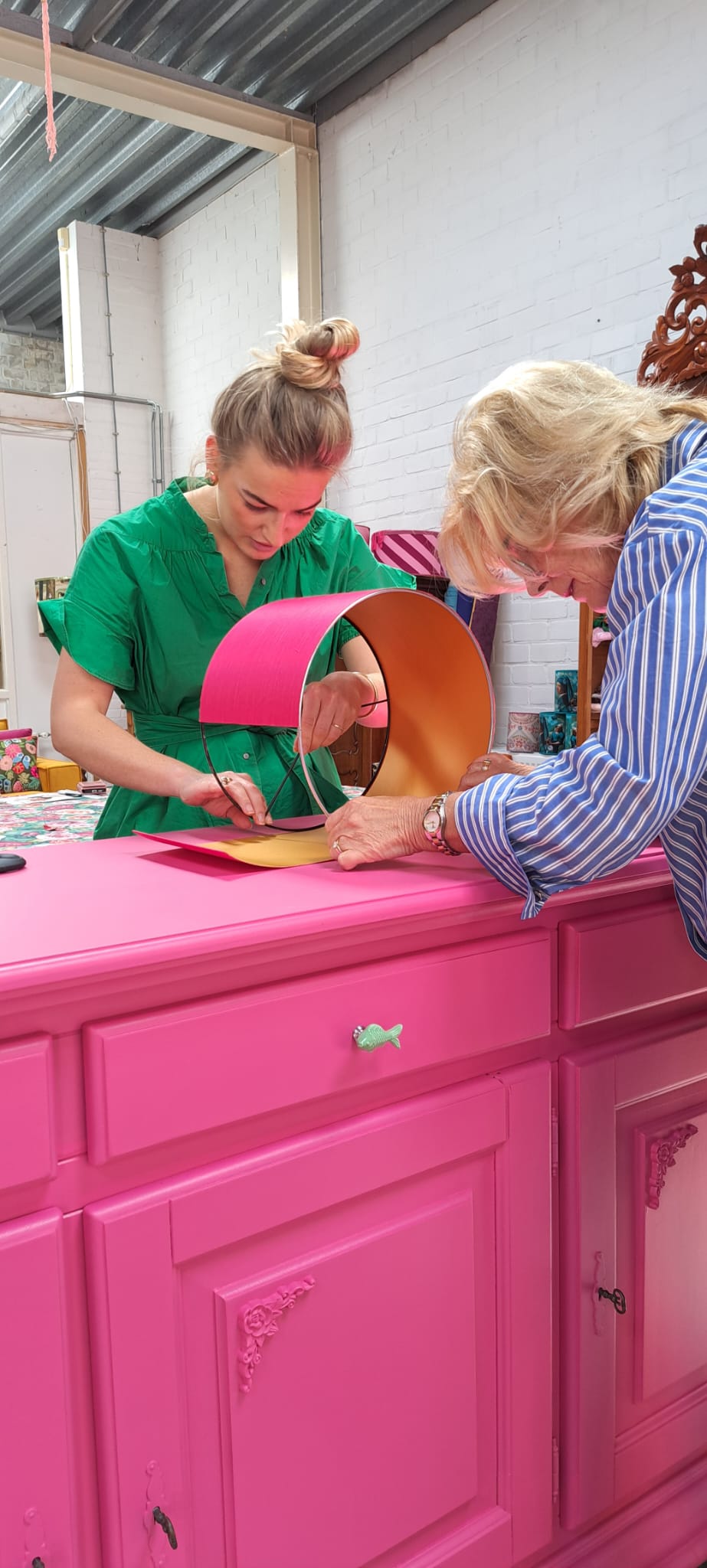 Privé-workshop: maak je eigen lampenkap