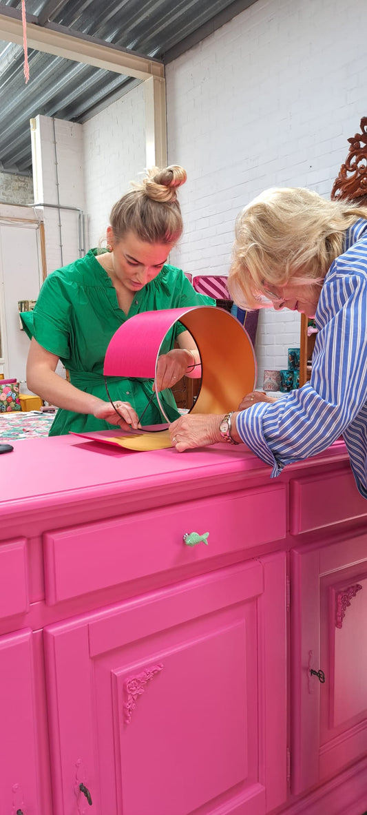 Privé-workshop: maak je eigen lampenkap
