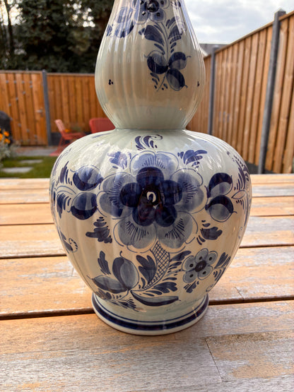 Grote Delftsblauwe lampenvoet