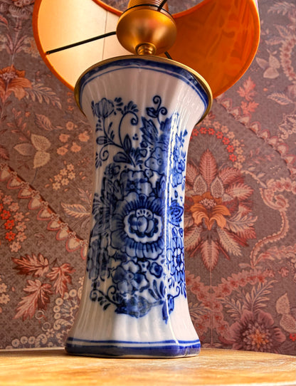 Delftsblauwe lampenvoet