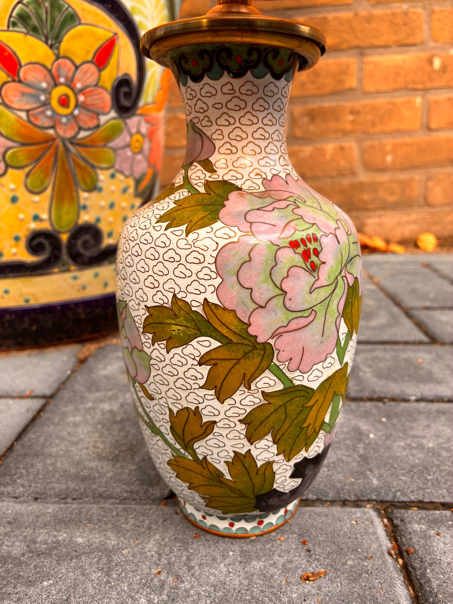 Lampenvoet cloissoné