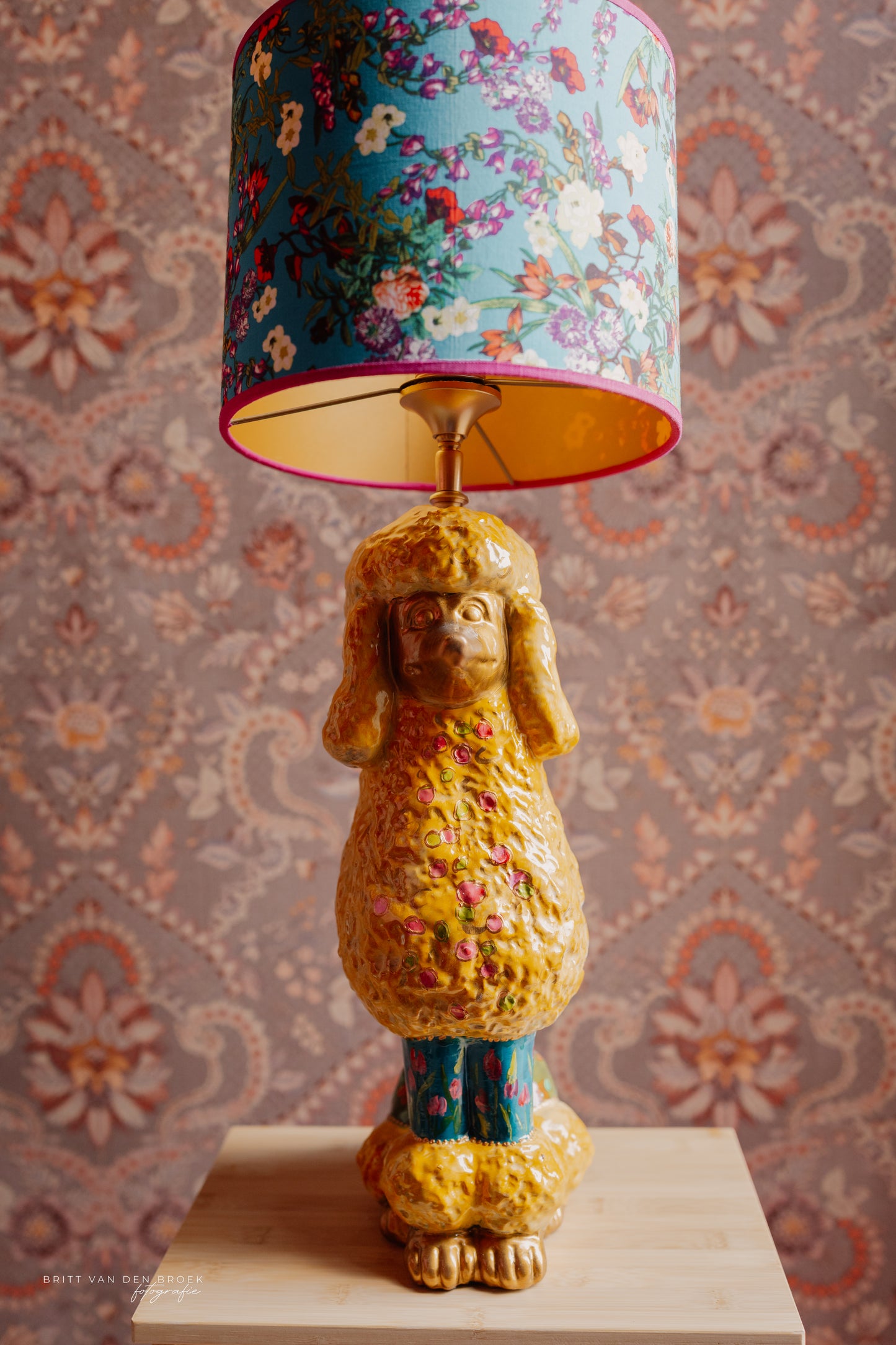 Poedellampenvoet geel