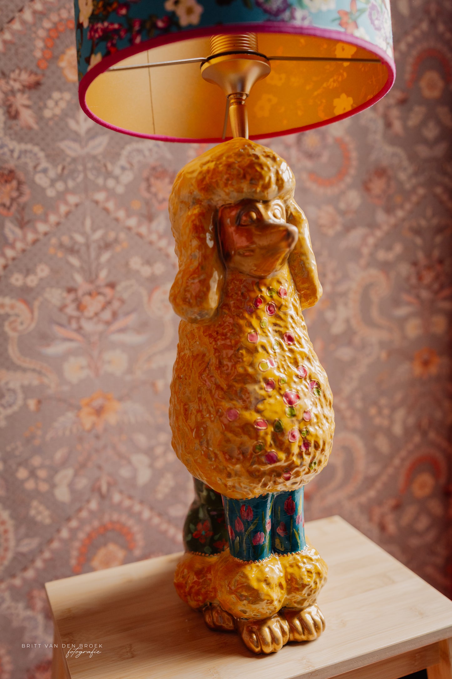 Poedellampenvoet geel