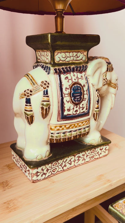 Olifantenlampenvoet (slurf links)