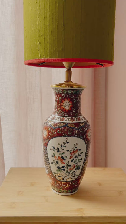 Lampenvoet donkerrood