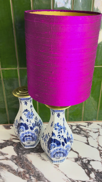 Delftsblauwe lampenvoet (rechts)