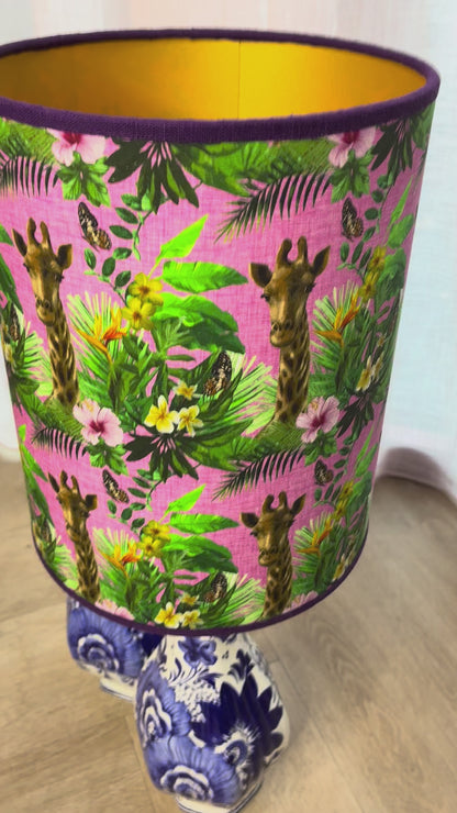 Delftsblauwe lampenvoet (rechts)