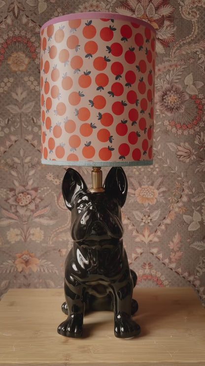 Lampenvoet hond zwart