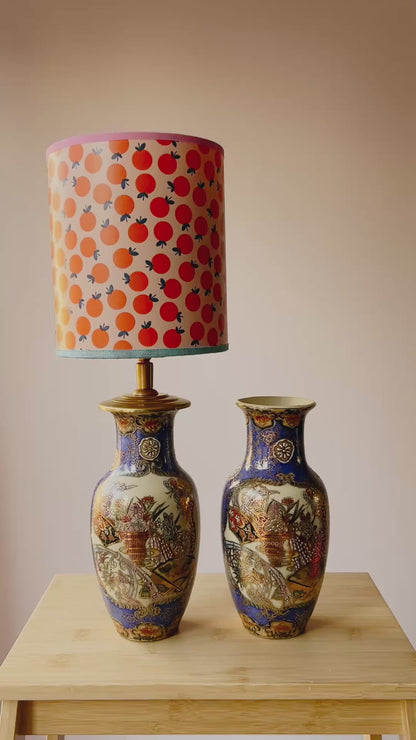 Lampenvoet blauw (links)