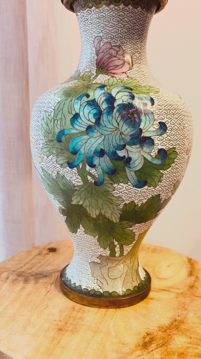 Lampenvoet cloissoné