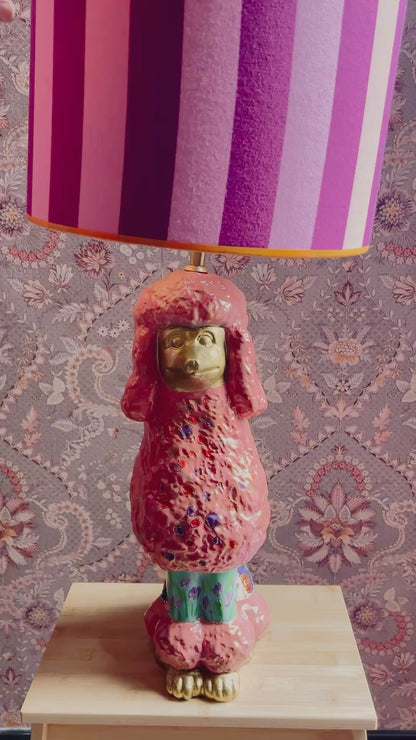 Poedellampenvoet roze