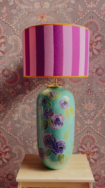 Grote handgeschilderde lampenvoet